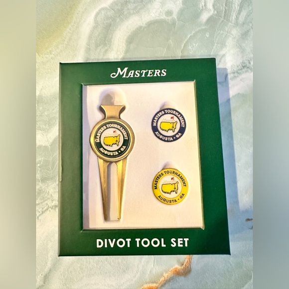 Masters Green and Yellow Divot Tool Set (NEW) - Picture 1 of 2